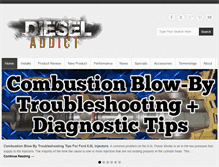 Tablet Screenshot of dieseladdict.com